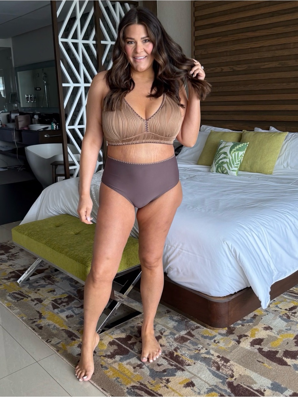 High Waisted Bikini Set